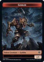 Zombie Knight // Goblin Double-sided Token [Dominaria United Commander Tokens] | Gam3 Escape