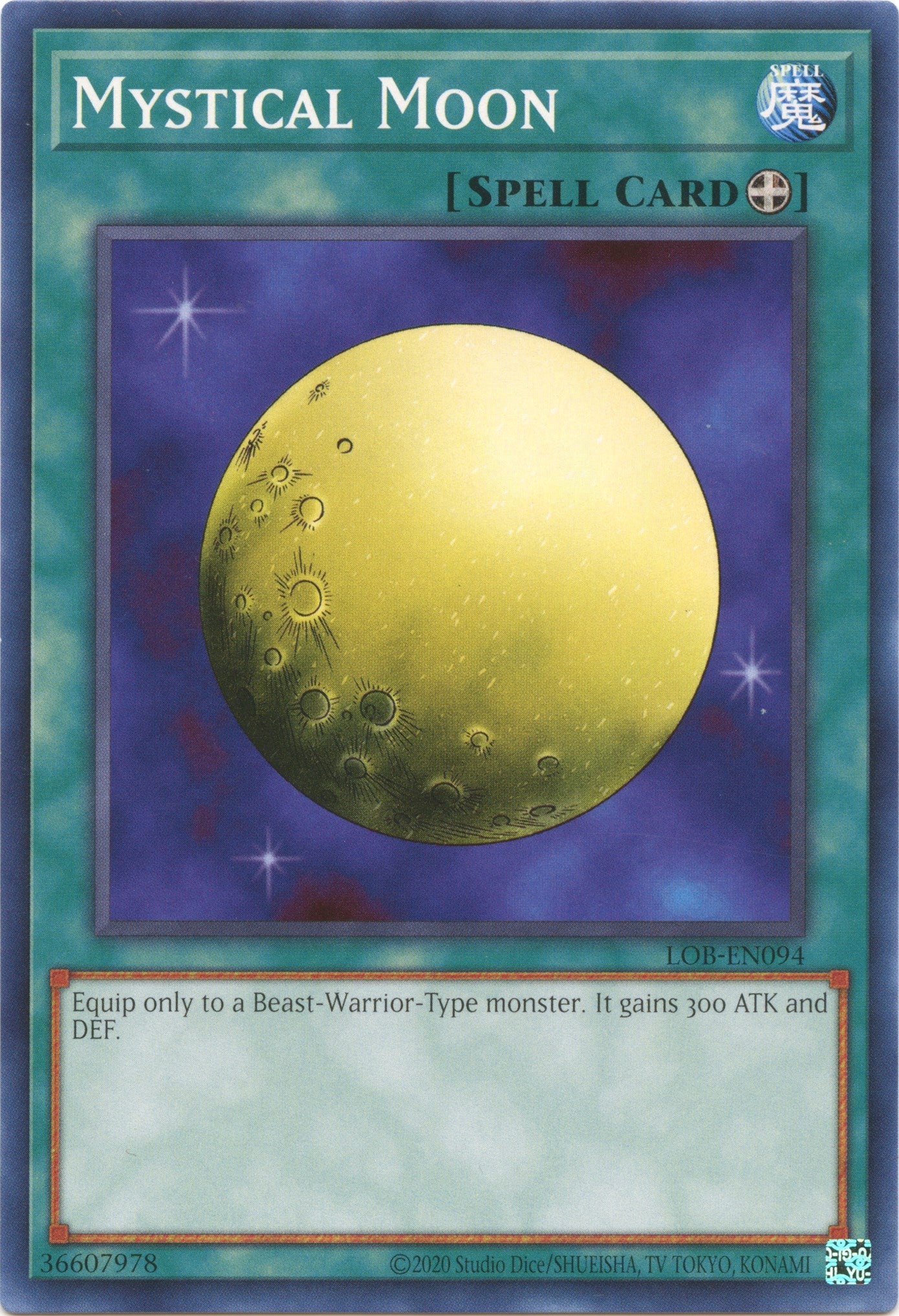 Mystical Moon (25th Anniversary) [LOB-EN094] Common | Gam3 Escape