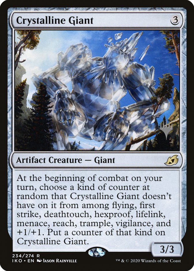 Crystalline Giant (Promo Pack) [Ikoria: Lair of Behemoths Promos] | Gam3 Escape