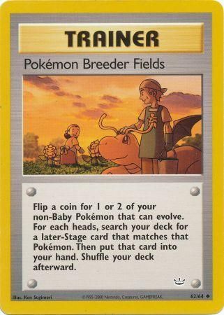 Pokemon Breeder Fields (62/64) [Neo Revelation Unlimited] | Gam3 Escape