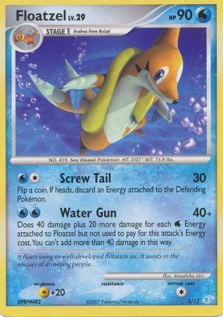 Floatzel (2/12) [Diamond & Pearl: Trainer Kit - Manaphy] | Gam3 Escape