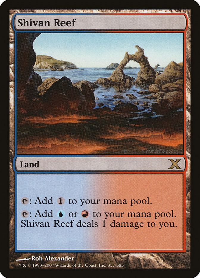 Shivan Reef [Tenth Edition] | Gam3 Escape