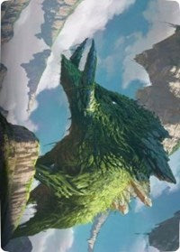 Yasharn, Implacable Earth Art Card [Zendikar Rising Art Series] | Gam3 Escape