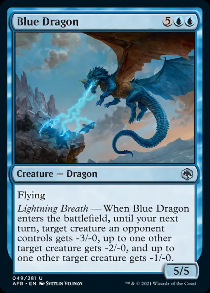 Blue Dragon [Dungeons & Dragons: Adventures in the Forgotten Realms] | Gam3 Escape