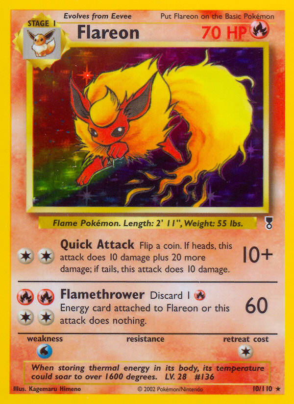 Flareon (10/110) [Legendary Collection] | Gam3 Escape