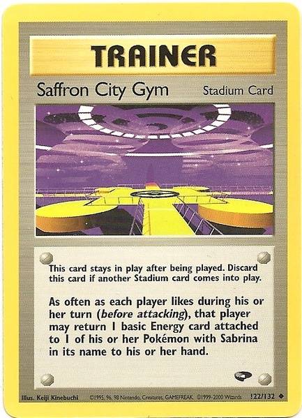 Saffron City Gym (122/132) [Gym Challenge Unlimited] | Gam3 Escape