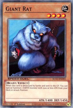 Giant Rat [SGX1-END03] Common | Gam3 Escape
