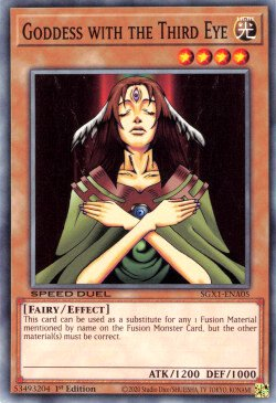 Goddess with the Third Eye [SGX1-ENA05] Common | Gam3 Escape