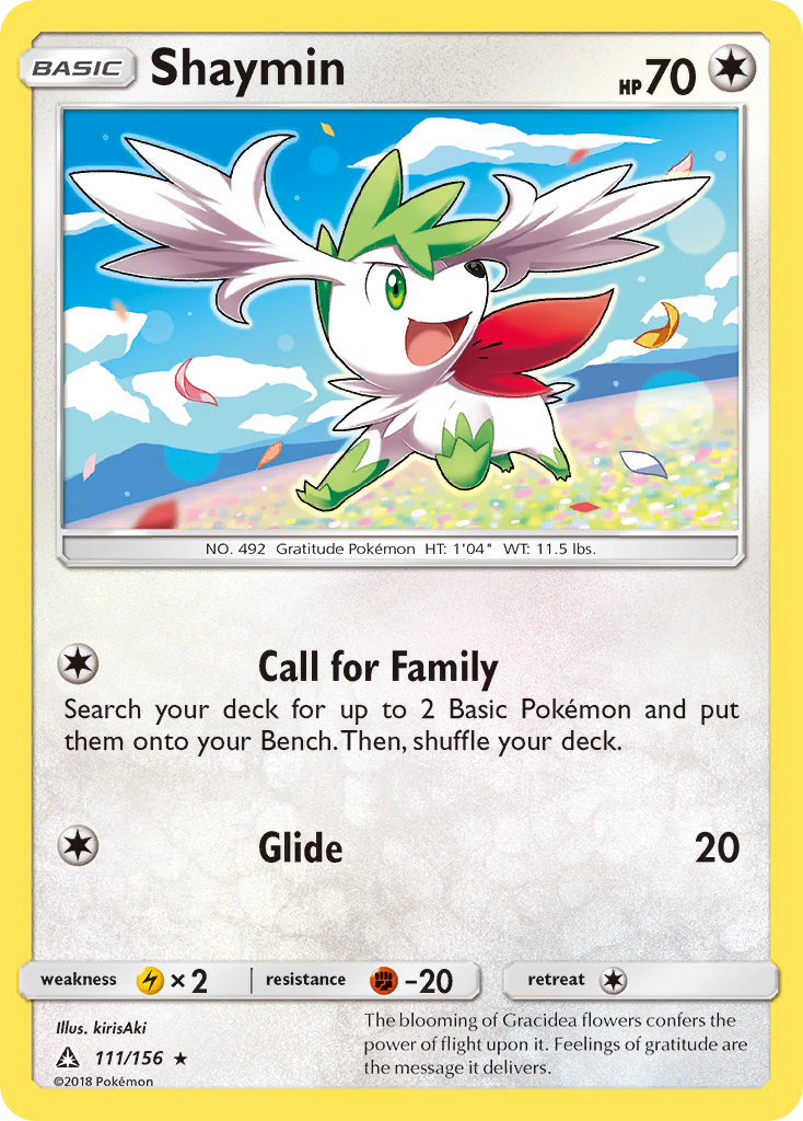 Shaymin (111/156) [Sun & Moon: Ultra Prism] | Gam3 Escape