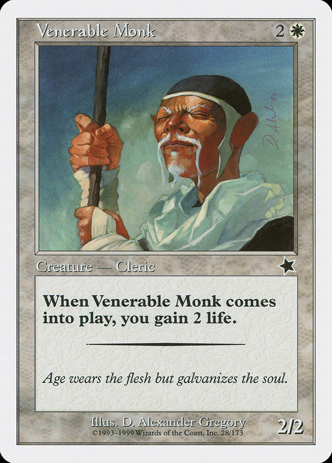 Venerable Monk [Starter 1999] | Gam3 Escape