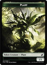 Plant // Morph Double-sided Token [Commander 2019 Tokens] | Gam3 Escape