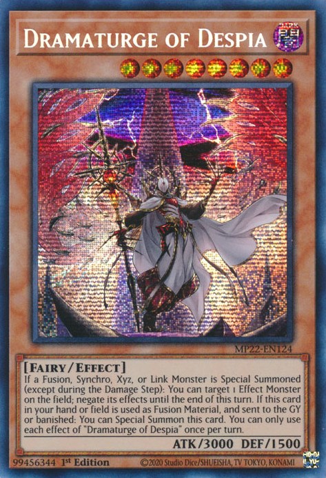 Dramaturge of Despia [MP22-EN124] Prismatic Secret Rare | Gam3 Escape