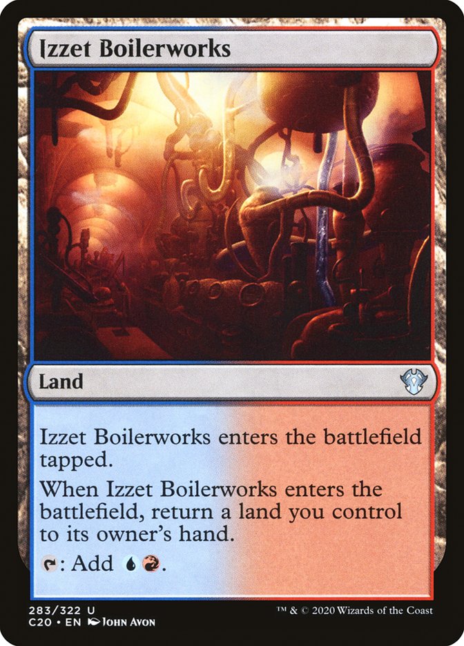 Izzet Boilerworks [Commander 2020] | Gam3 Escape
