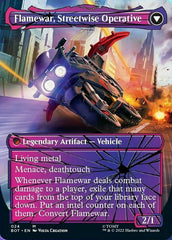 Flamewar, Brash Veteran // Flamewar, Streetwise Operative (Shattered Glass) [Universes Beyond: Transformers] | Gam3 Escape