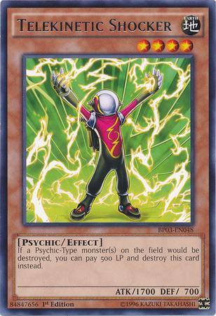 Telekinetic Shocker [BP03-EN048] Rare | Gam3 Escape