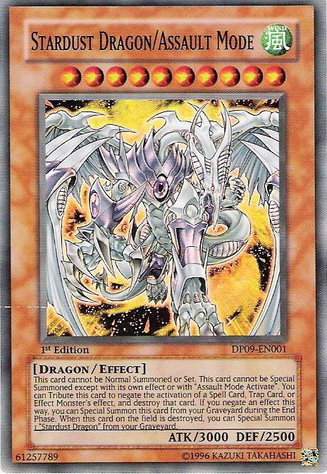 Stardust Dragon/Assault Mode [DP09-EN001] Super Rare | Gam3 Escape