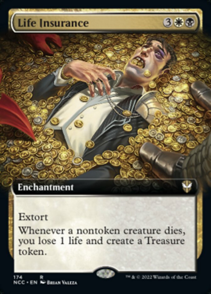 Life Insurance (Extended Art) [Streets of New Capenna Commander] | Gam3 Escape