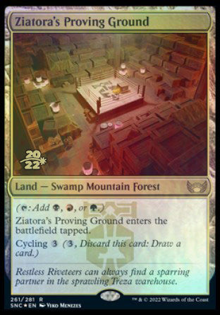 Ziatora's Proving Ground [Streets of New Capenna Prerelease Promos] | Gam3 Escape