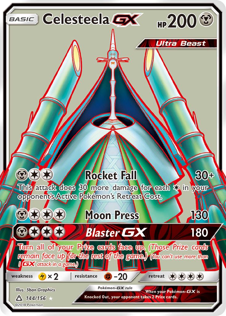 Celesteela GX (144/156) [Sun & Moon: Ultra Prism] | Gam3 Escape