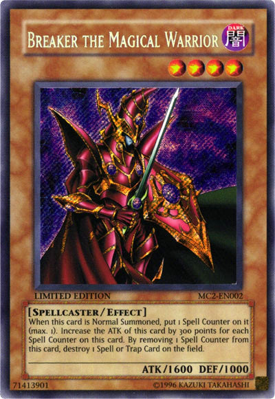 Breaker the Magical Warrior [MC2-EN002] Secret Rare | Gam3 Escape