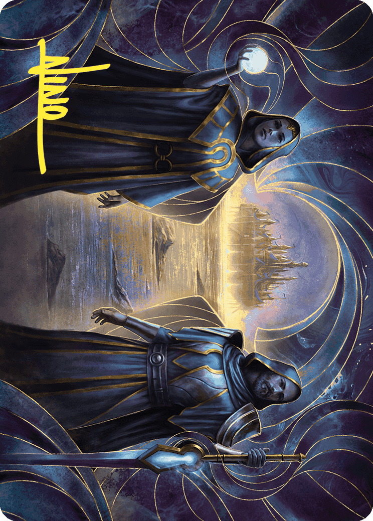 Court of Vantress Art Card (Gold-Stamped Signature) [Wilds of Eldraine Art Series] | Gam3 Escape