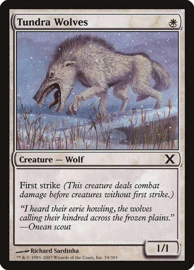 Tundra Wolves [Tenth Edition] | Gam3 Escape