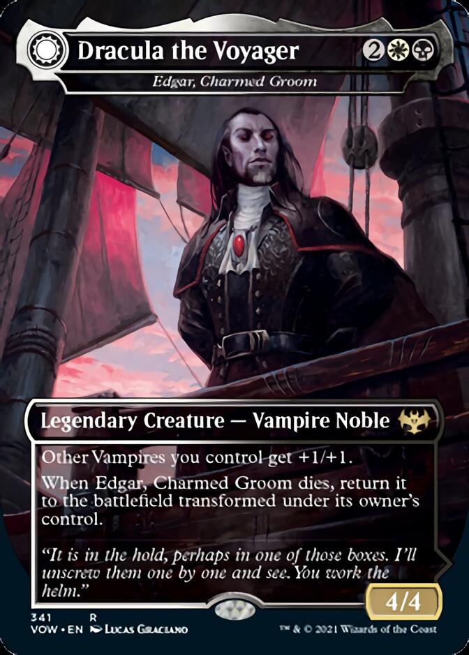 Edgar, Charmed Groom // Edgar Markov's Coffin - Dracula the Voyager // Casket of Native Earth [Innistrad: Crimson Vow] | Gam3 Escape