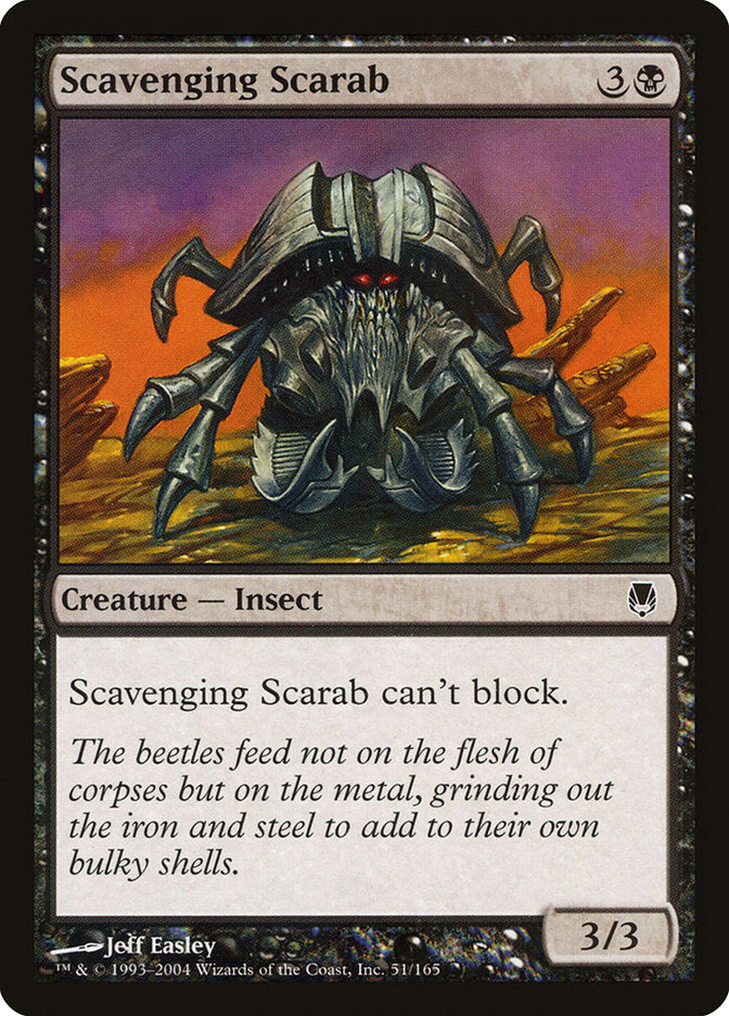 Scavenging Scarab [Darksteel] | Gam3 Escape