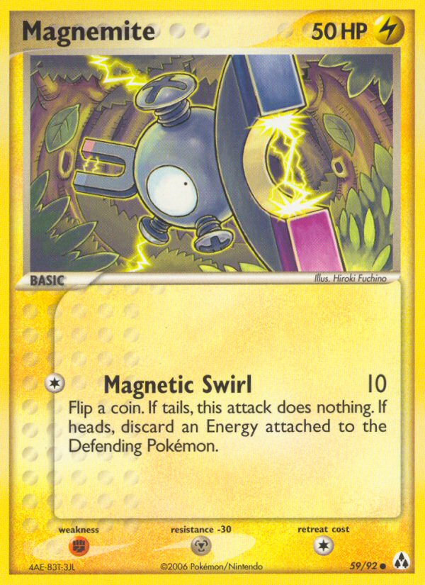 Magnemite (59/92) [EX: Legend Maker] | Gam3 Escape