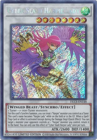 Cyber Slash Harpie Lady [DLCS-EN148] Secret Rare | Gam3 Escape