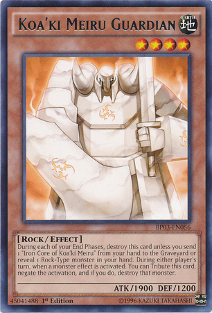 Koa'ki Meiru Guardian [BP03-EN056] Rare | Gam3 Escape