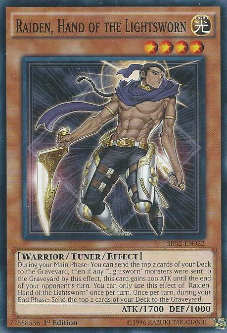 Raiden, Hand of the Lightsworn [SR02-EN022] Common | Gam3 Escape