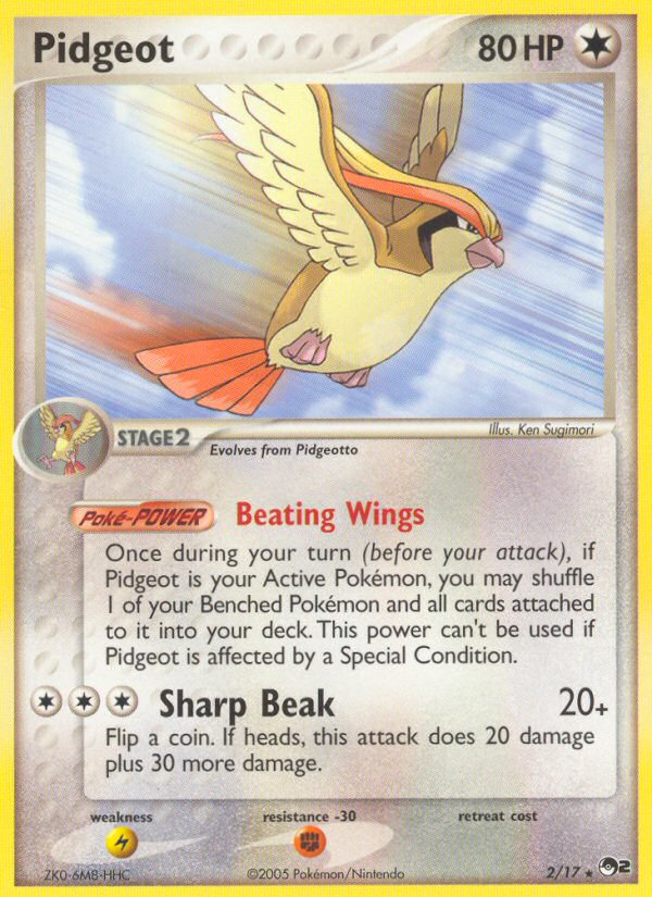 Pidgeot (2/17) [POP Series 2] | Gam3 Escape