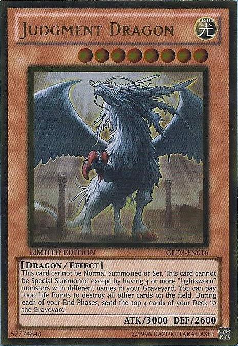 Judgment Dragon [GLD3-EN016] Gold Rare | Gam3 Escape