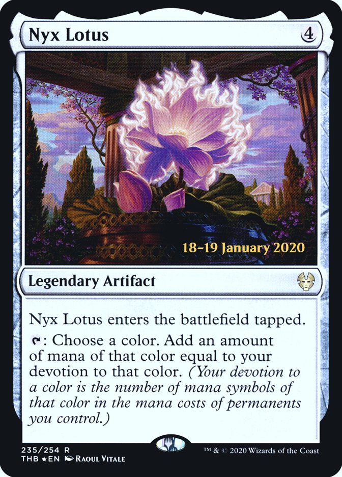 Nyx Lotus [Theros Beyond Death Prerelease Promos] | Gam3 Escape