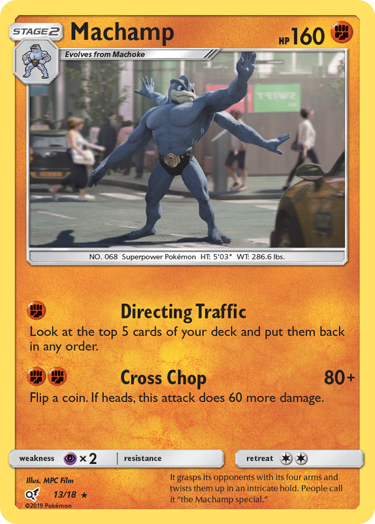 Machamp (13/18) [Sun & Moon: Detective Pikachu] | Gam3 Escape