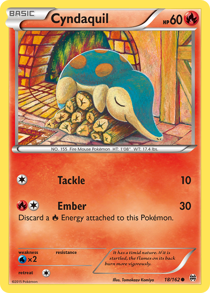 Cyndaquil (18/162) [XY: BREAKthrough] | Gam3 Escape