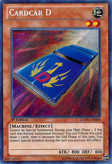 Cardcar D [GAOV-EN006] Secret Rare | Gam3 Escape