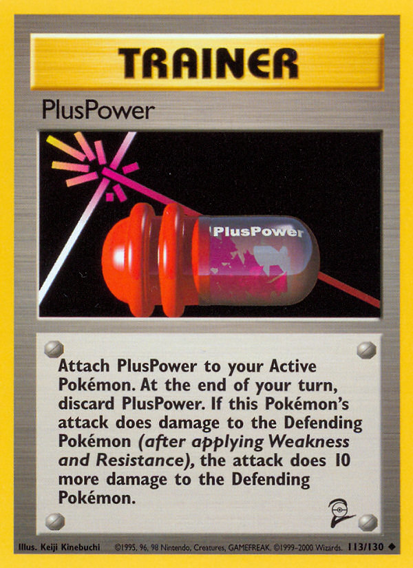 PlusPower (113/130) [Base Set 2] | Gam3 Escape