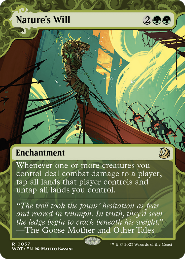 Nature's Will [Wilds of Eldraine: Enchanting Tales] | Gam3 Escape