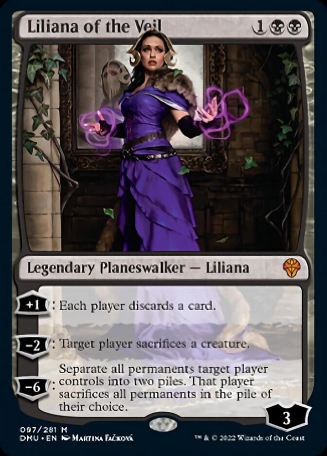 Liliana of the Veil [Dominaria United] | Gam3 Escape