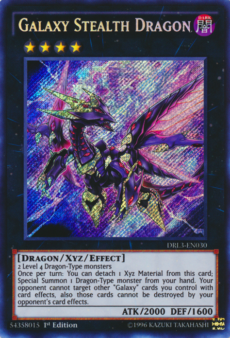 Galaxy Stealth Dragon [DRL3-EN030] Secret Rare | Gam3 Escape