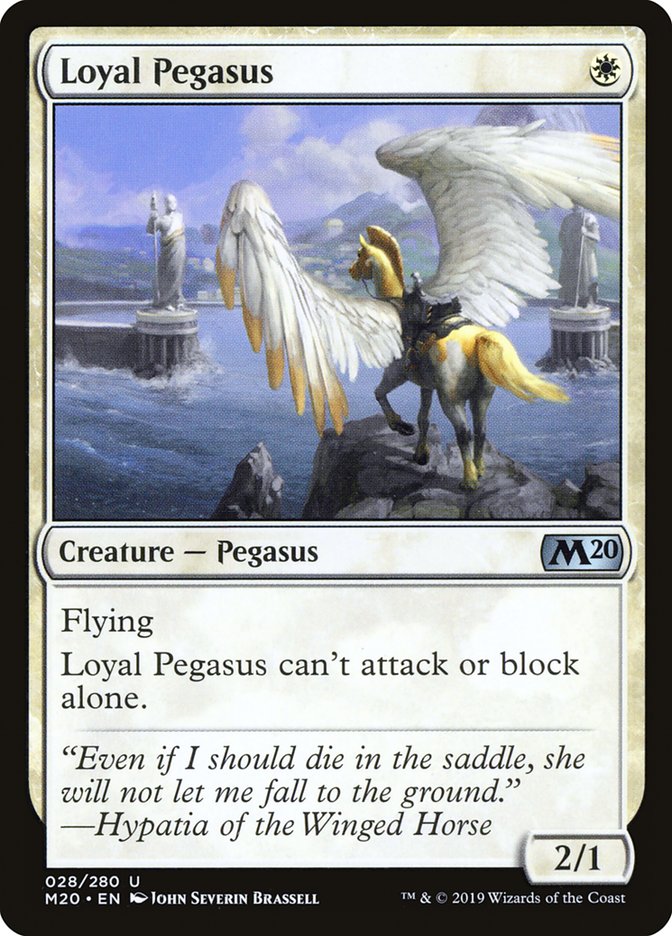 Loyal Pegasus [Core Set 2020] | Gam3 Escape