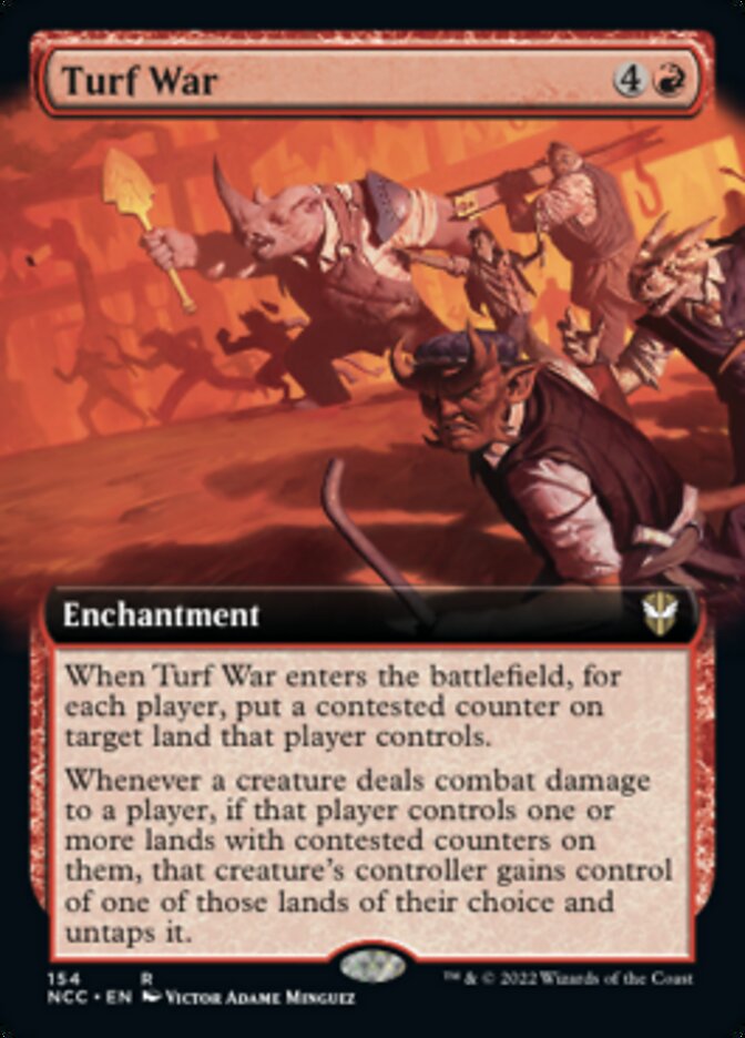 Turf War (Extended Art) [Streets of New Capenna Commander] | Gam3 Escape