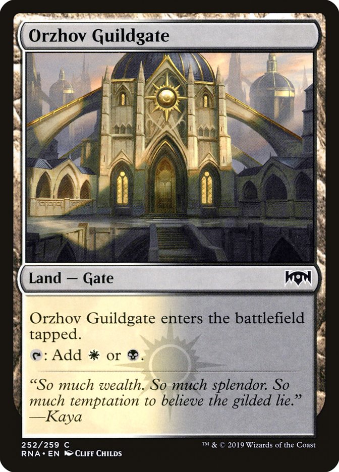 Orzhov Guildgate (252/259) [Ravnica Allegiance] | Gam3 Escape