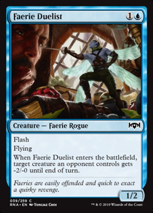 Faerie Duelist [Ravnica Allegiance] | Gam3 Escape