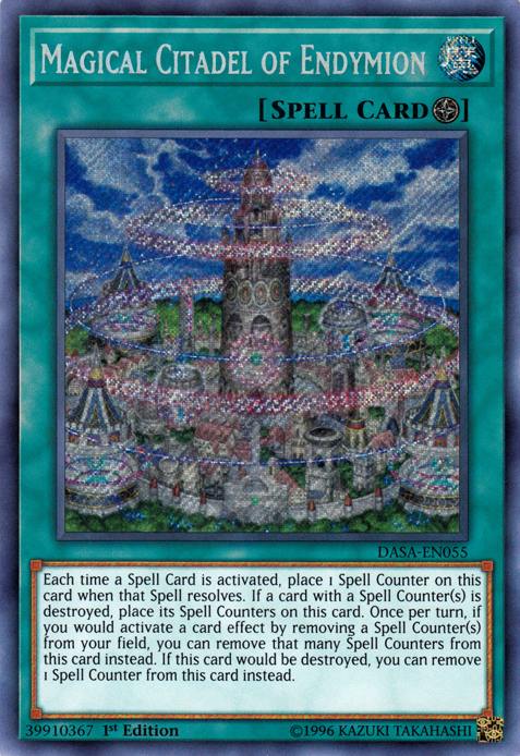 Magical Citadel of Endymion [DASA-EN055] Secret Rare | Gam3 Escape