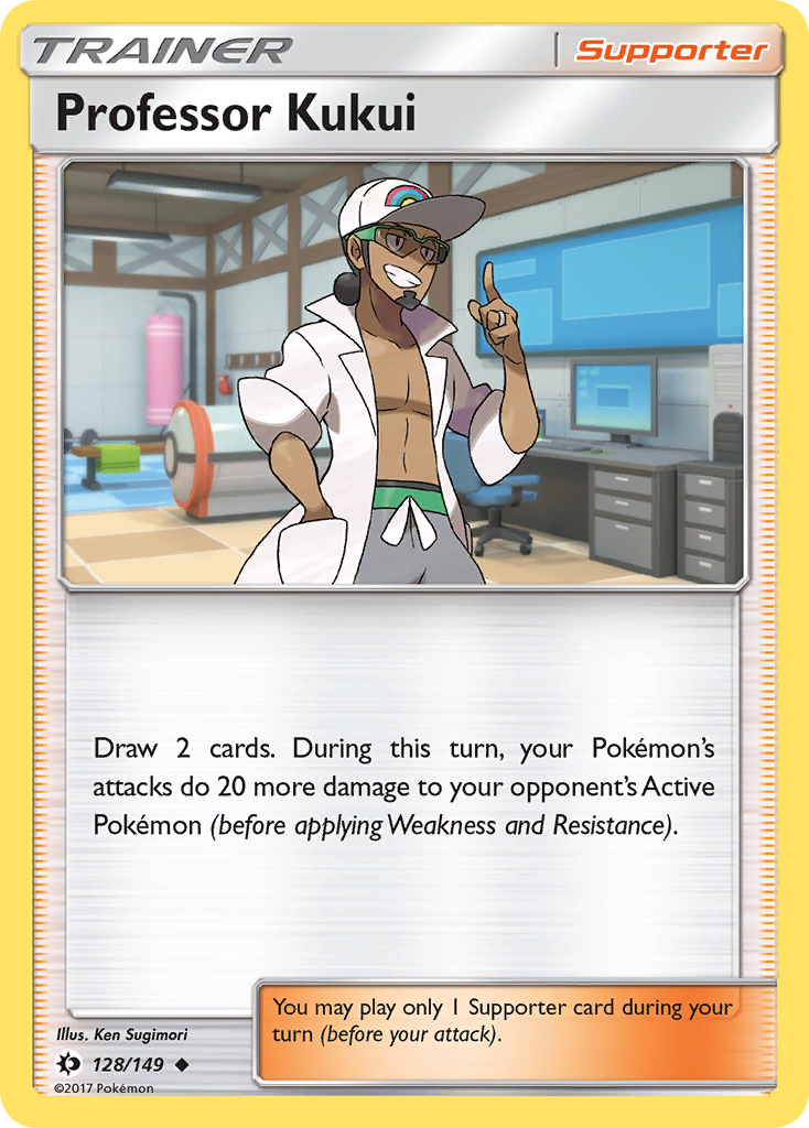 Professor Kukui (128/149) [Sun & Moon: Base Set] | Gam3 Escape