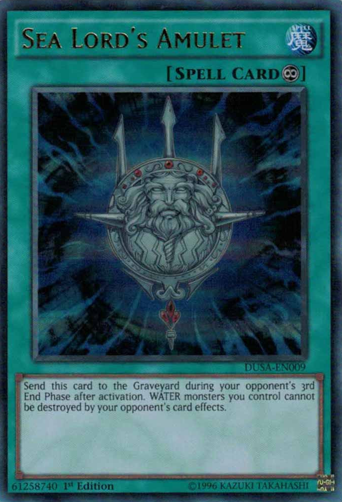 Sea Lord's Amulet [DUSA-EN009] Ultra Rare | Gam3 Escape