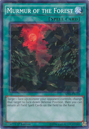 Murmur of the Forest (Shatterfoil) [BP03-EN174] Common | Gam3 Escape